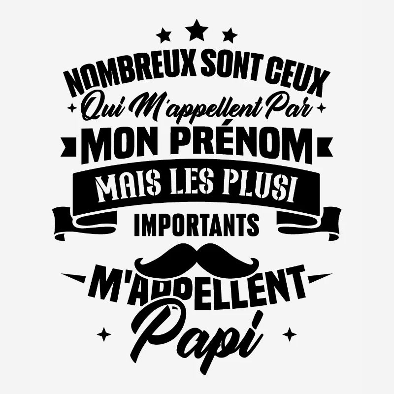 Les plus importants mappellent papi / Cadeau papi