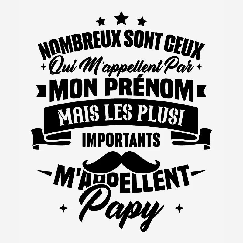 Les plus importants mappellent papy / Cadeau papy
