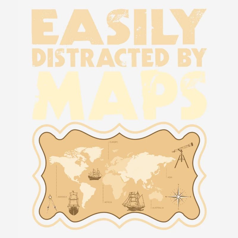 Easily distracted by Maps Geography Mapping