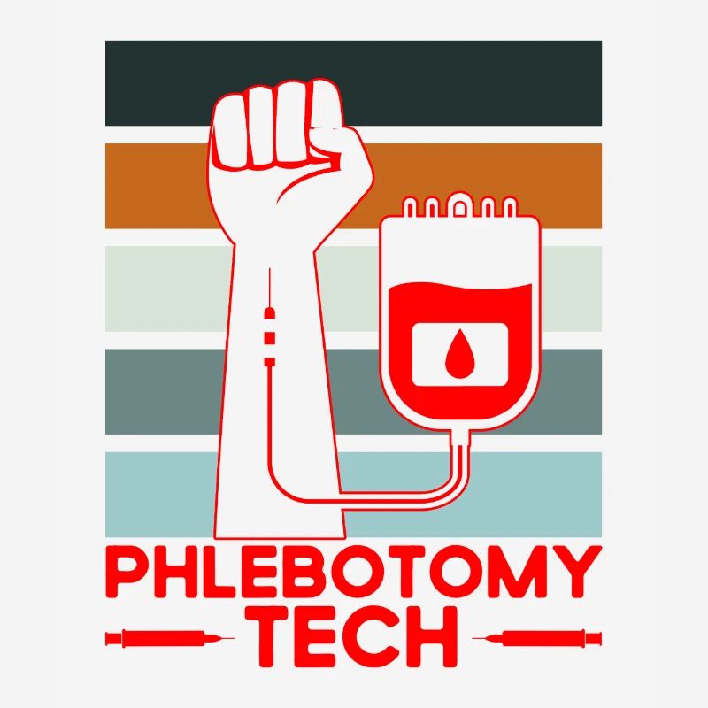 Phlebotomy Blood Sample Phlebotomist Tech Gift