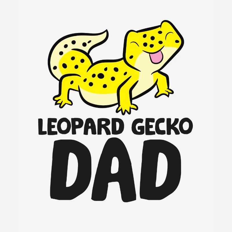 Leopard Gecko Dad Lizard Reptile Leopard Gecko