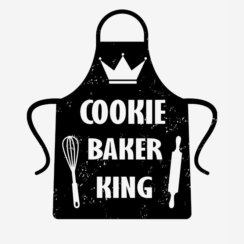 Cookie Baker King Chef Weihnachtskrone Nudelholz