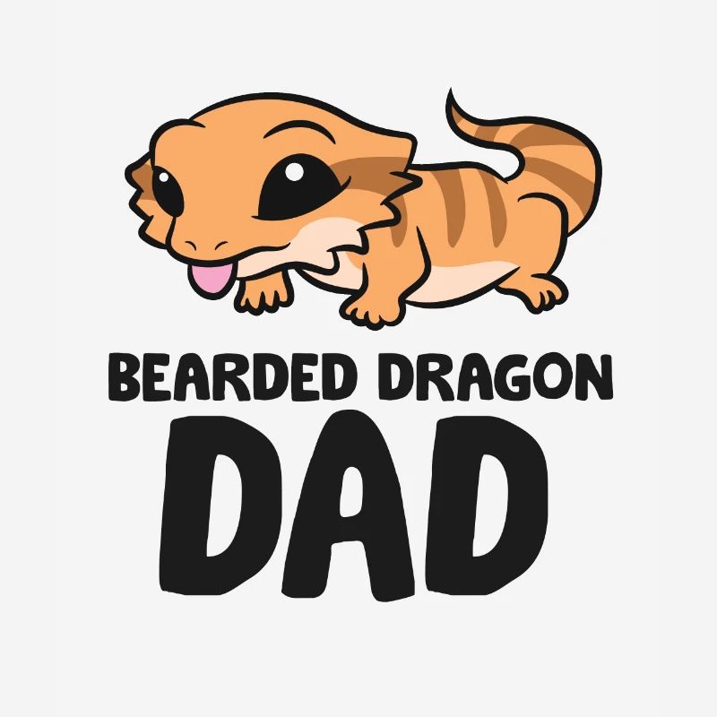 Bartagame Papa Eidechse Reptil Bartagame Papa