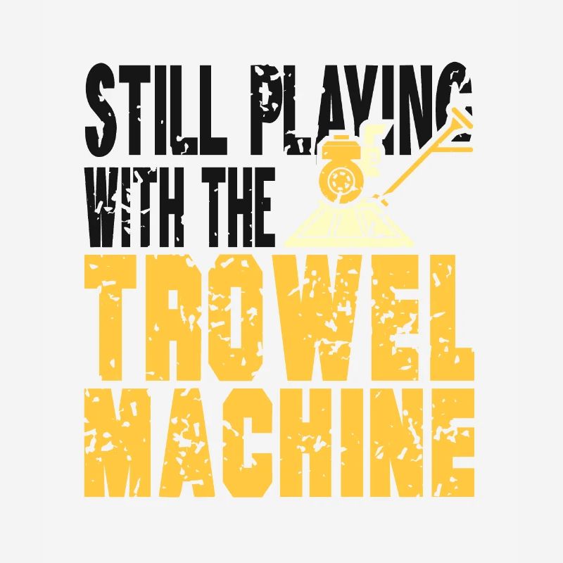 Concrete construction design for construction workers and construction site