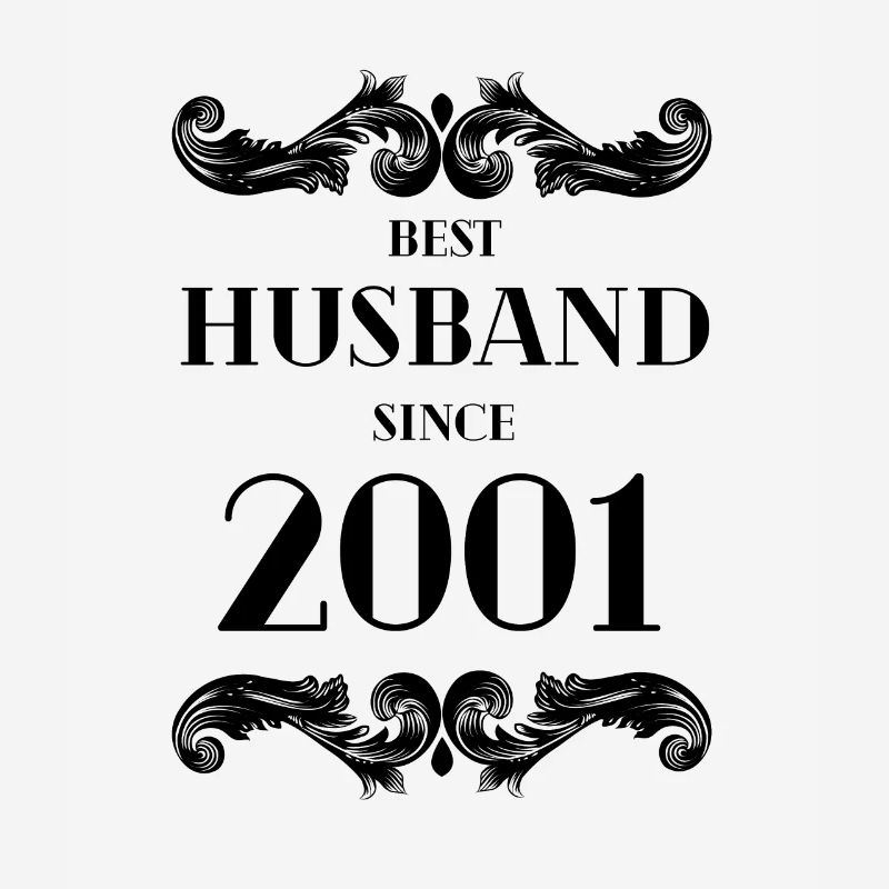 Bester Ehemann seit 2001 Hochzeitstag