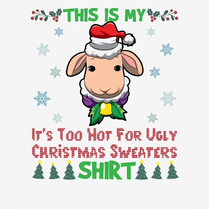 C’est mon pull de Noël C’est trop chaud pour un pull de Noël moche