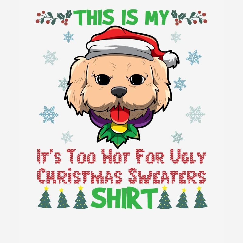 C’est mon pull de Noël C’est trop chaud pour un pull de Noël moche