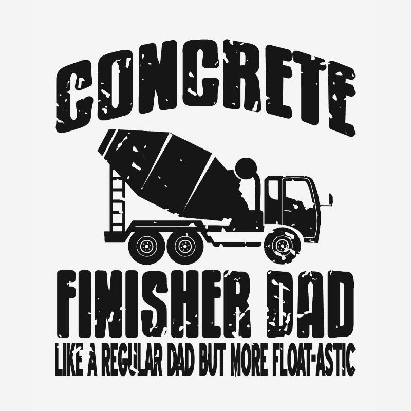 Concrete construction design for construction workers and construction site