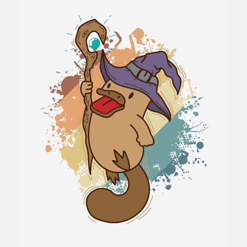 Platypus as wizard Australia