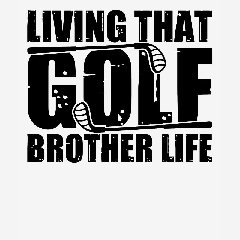 Golf-Bruder Eines Golfspielers Golfer Bruder