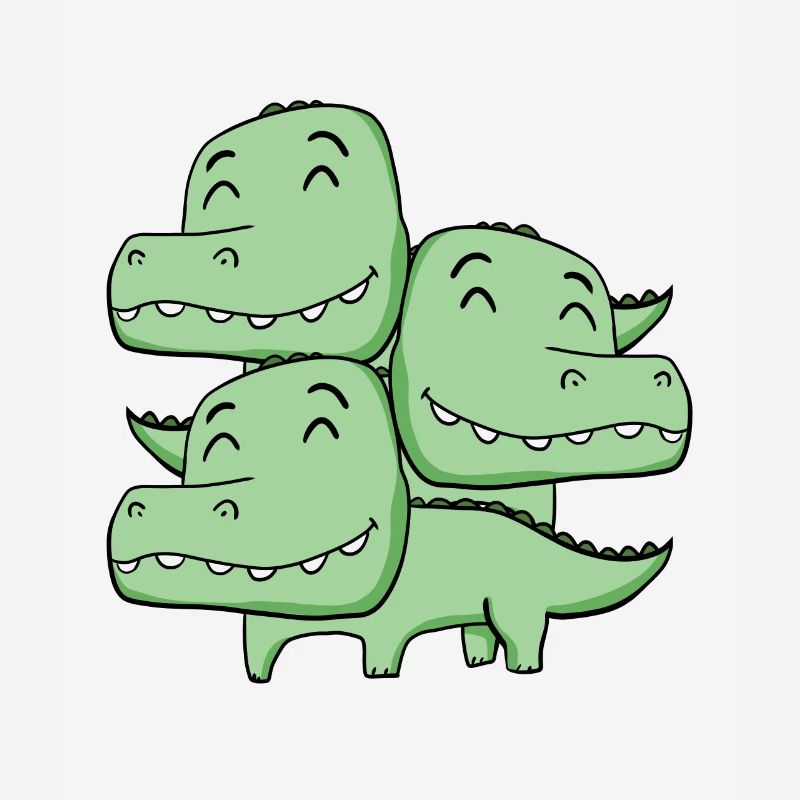 Crocodiles mignons - Crocodile