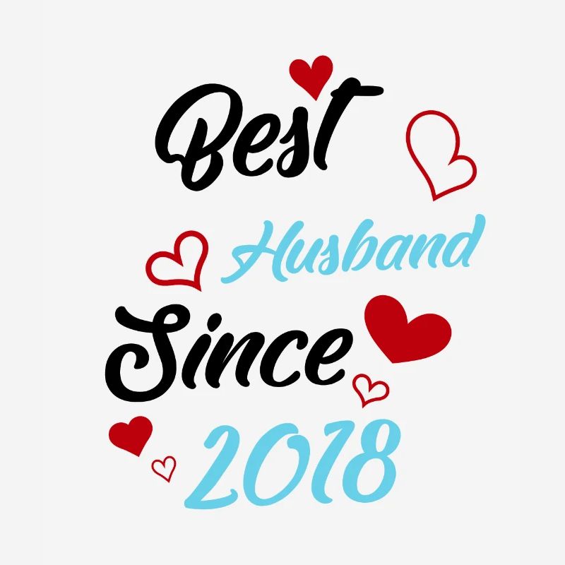 Bester Ehemann seit 2018 Hochzeit