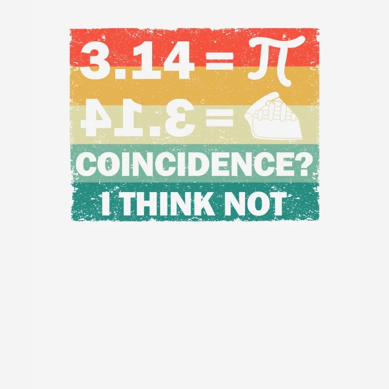 Pi Day 3.14 = Cake Coincidence I don't think math