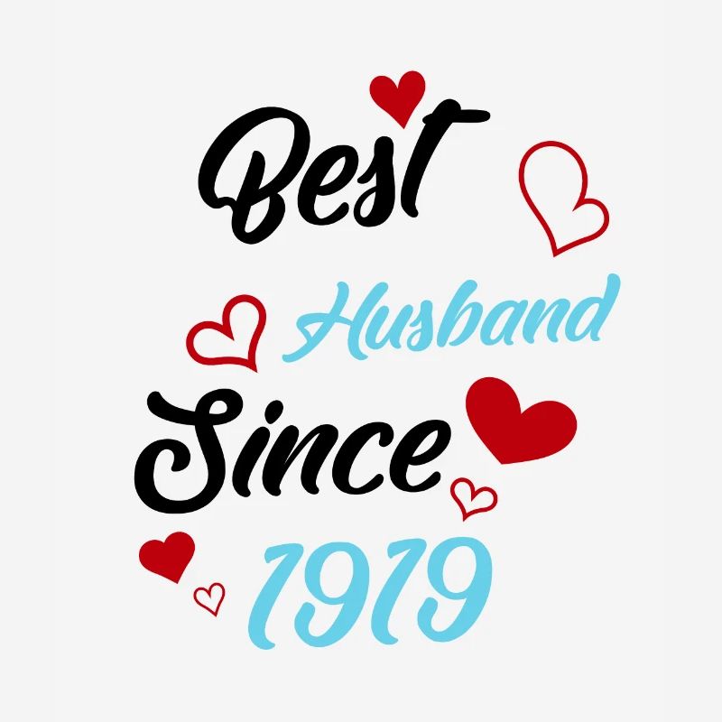 Bester Ehemann seit 1919 Hochzeit