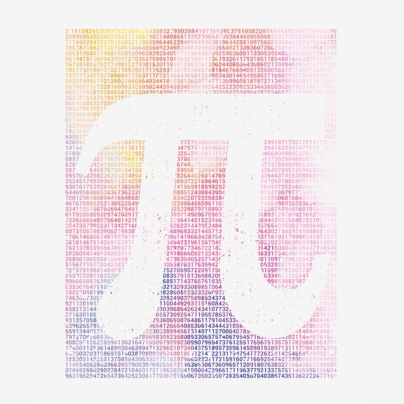 10000 digits Pi Day Sign Math Nerd Funny Math