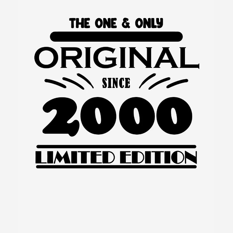 2000 - Année de construction 2000 - Année de naissance 2000