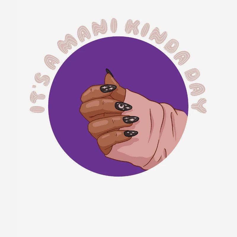 It's a mani kinda day nail technician