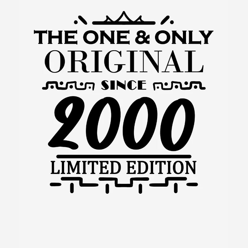 2000 - Année de construction 2000 - Année de naissance 2000
