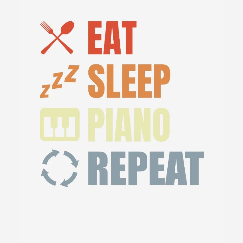 Manger Sleeping Piano Répéter