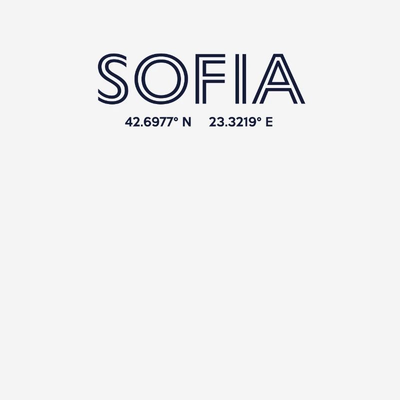 Bulgaria City coordinates - Sofia