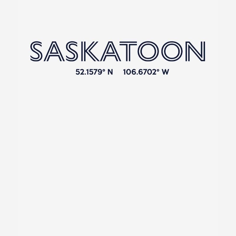Canada City Coordinates - Saskatoon