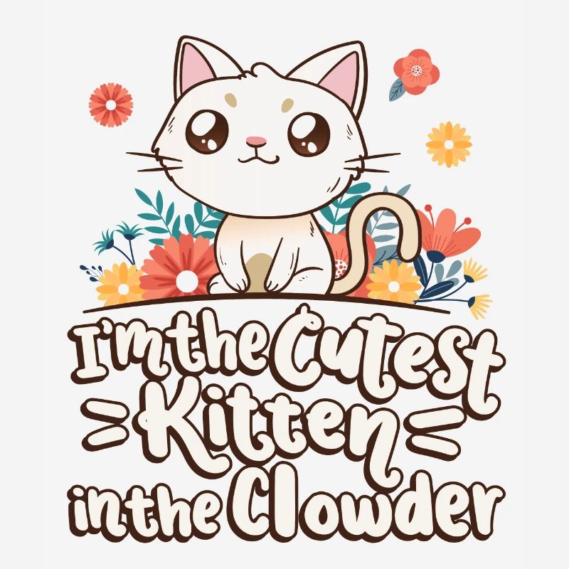 Je suis le chaton le plus mignon du Clowder