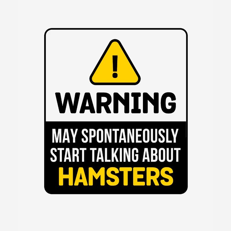 Warning May Spontaneously Start Talking About Hams