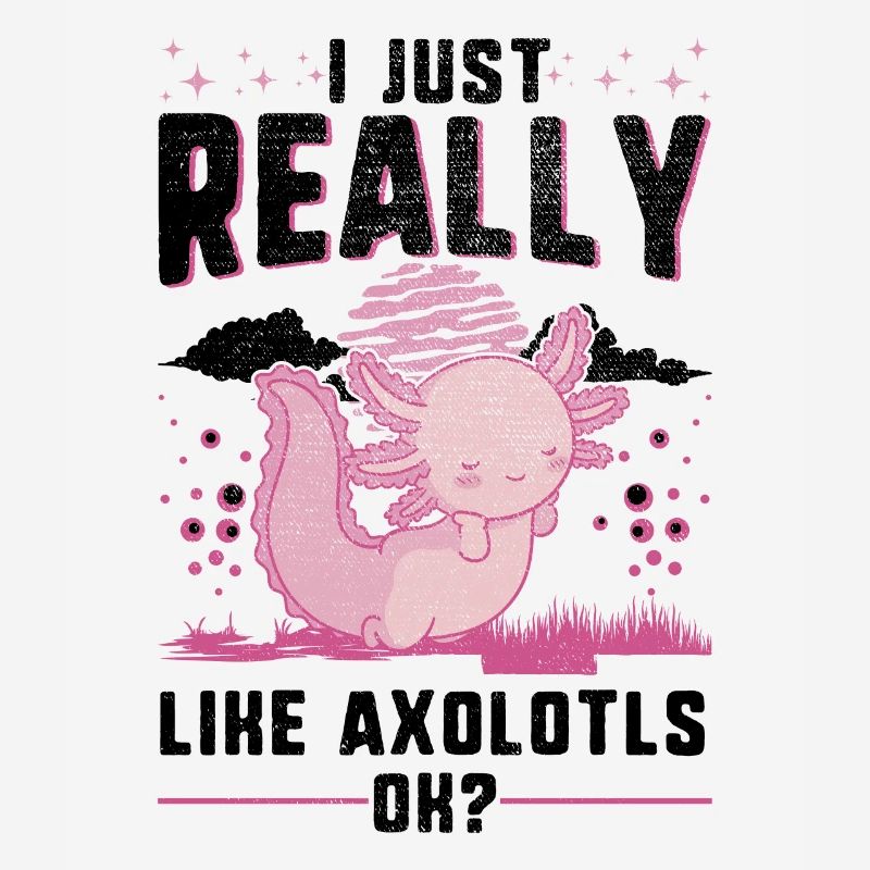 J’aime beaucoup la salamandre à queue d’Axolotl