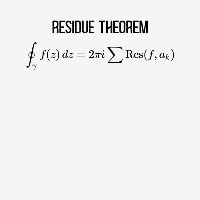 Residue Theorem Mathematical Complex Analysis