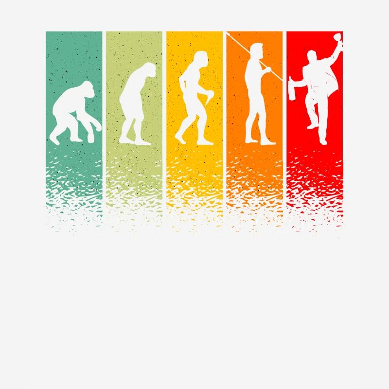 Evolution gift humor aperitif retro