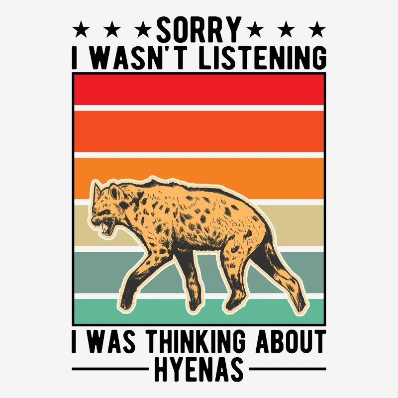 Hyäne Geschenk Erdwolf Hyena