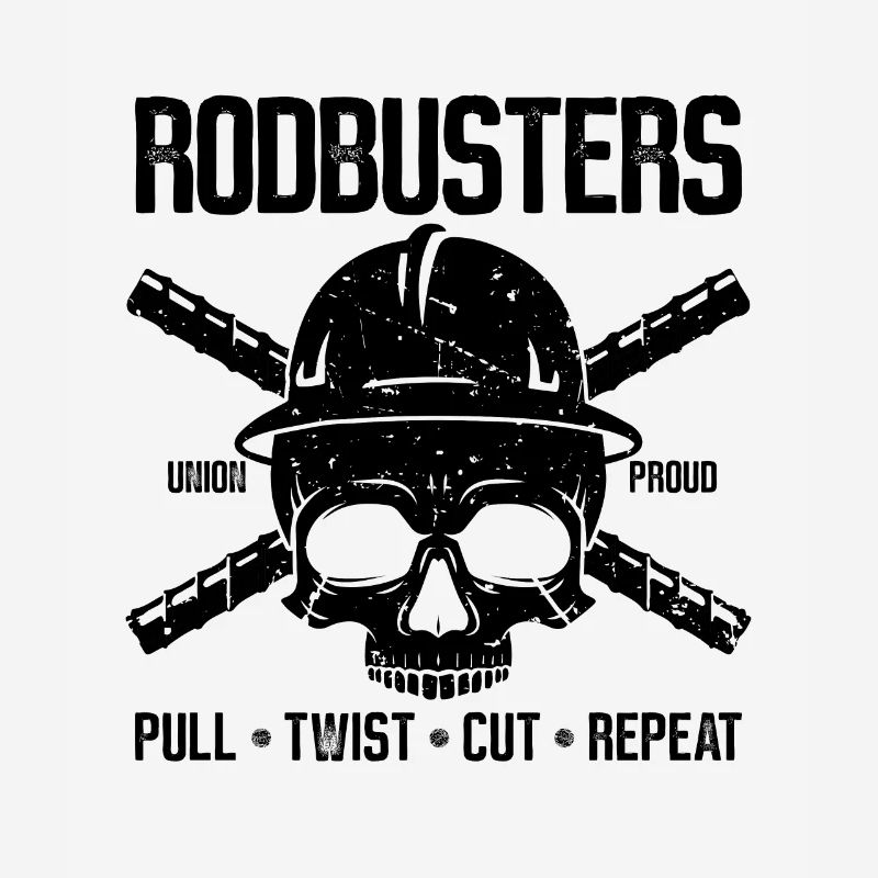 Rodbusters Pull Twist Cut Metalworker Ironworkers