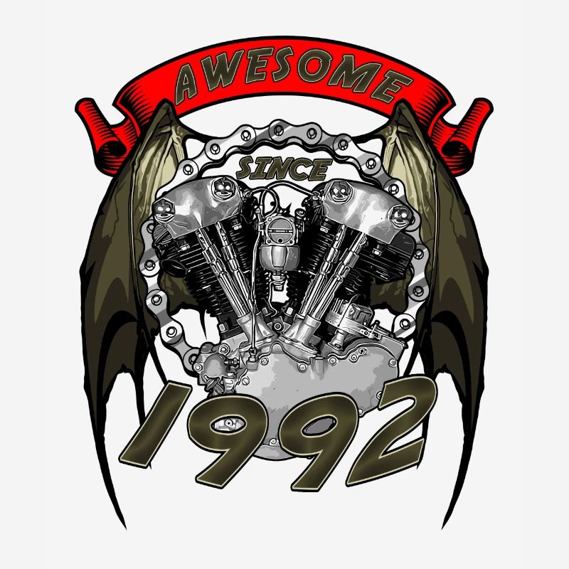 Awesome since 1992, Biker Geburtstag