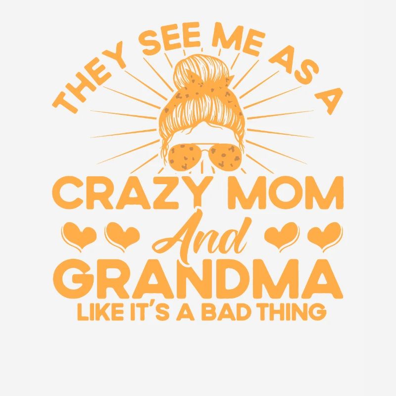 Verrückte Mutter und Großmutter Mutter & Großmutte