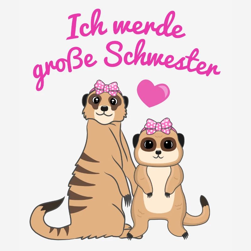 Ich Werde Große Schwester Erdmännchen Geschenk
