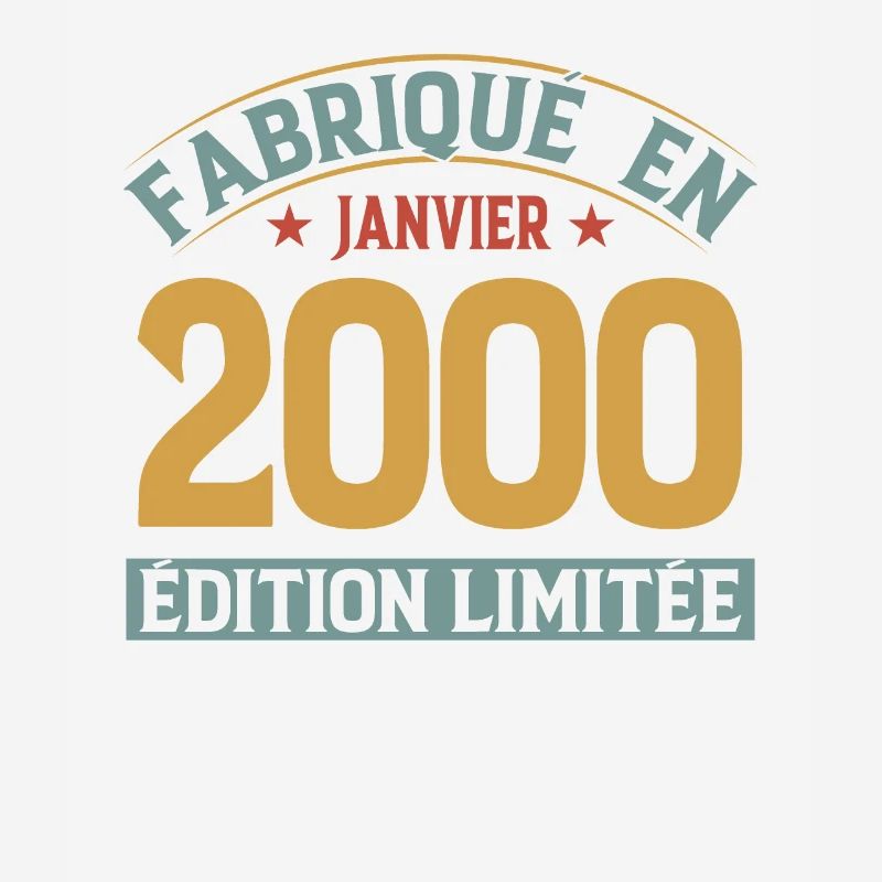 Fabriqué En Janvier 2000 Édition Limitée