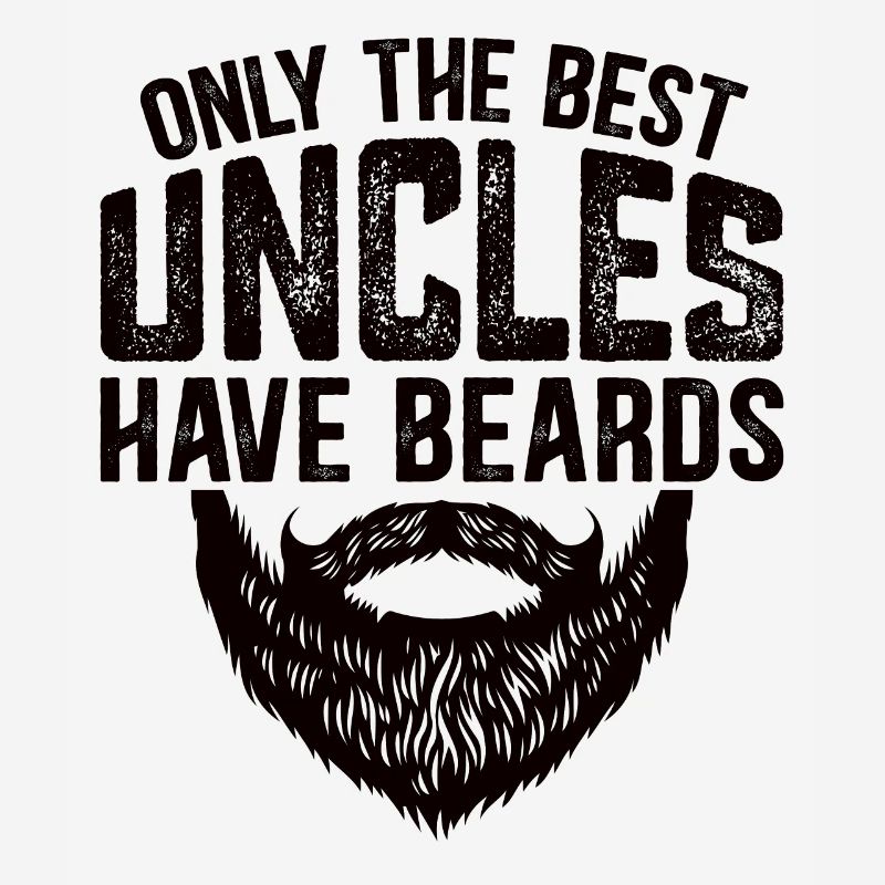 Uncle Beard Beard-Bearer Saying | funny gift