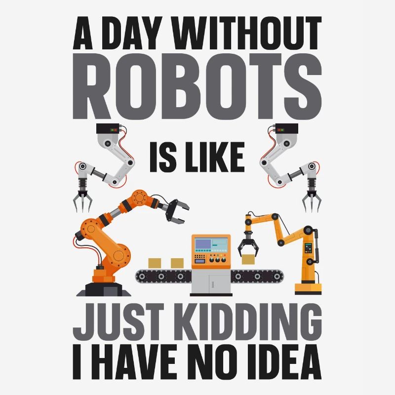 Robot Robotics Engineer A Day
