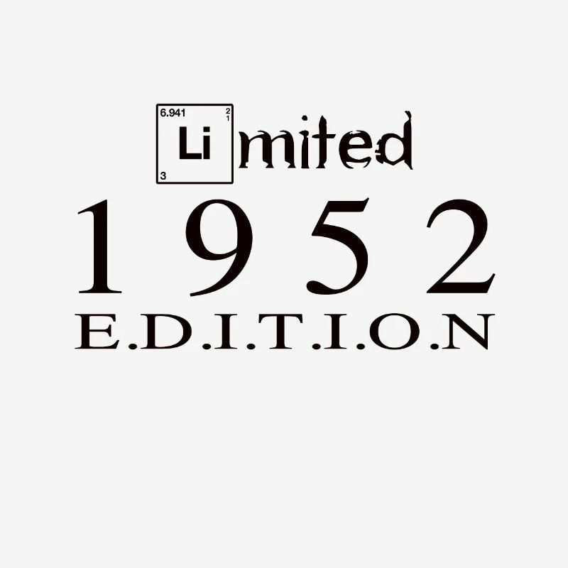 Édition limitée 1952