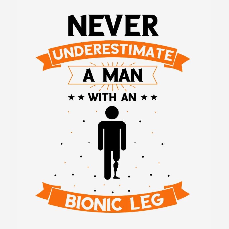 Bionic leg design for leg prostheses
