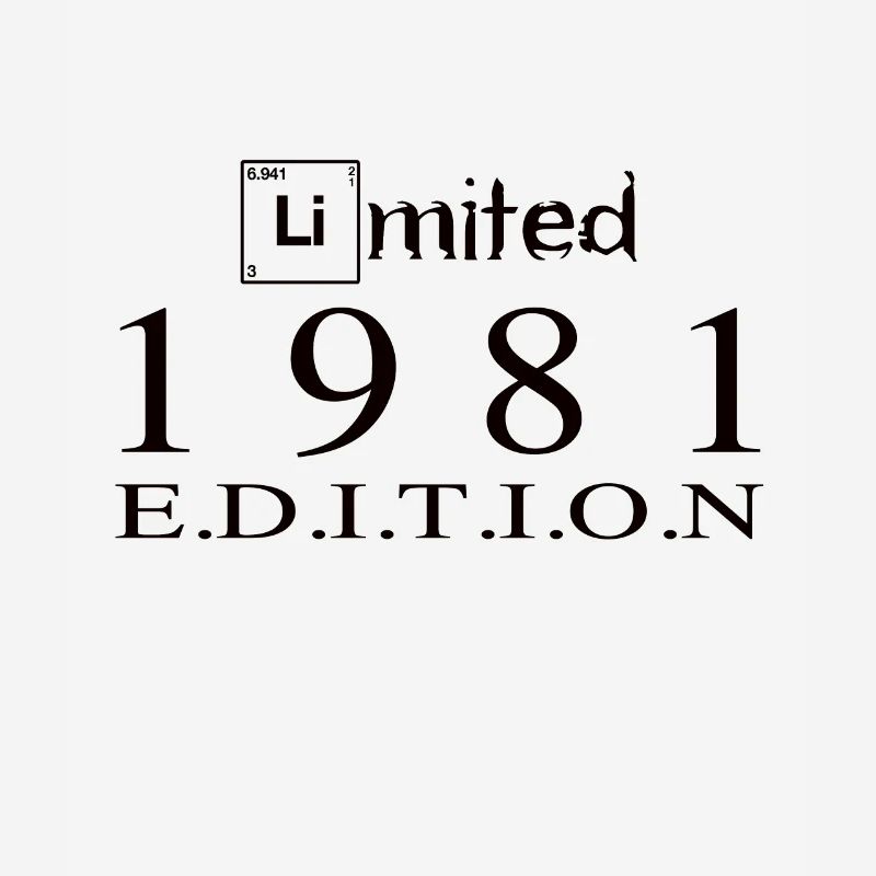 Édition limitée 1981