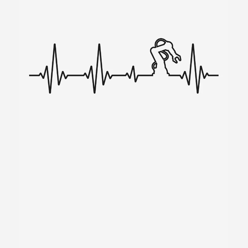 Robot Robotics Engineer Heartbeat