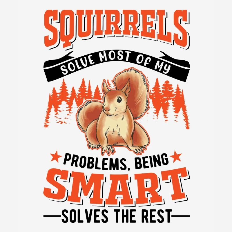 Eichhörnchen Geschenk Grauhörnchen Squirrel