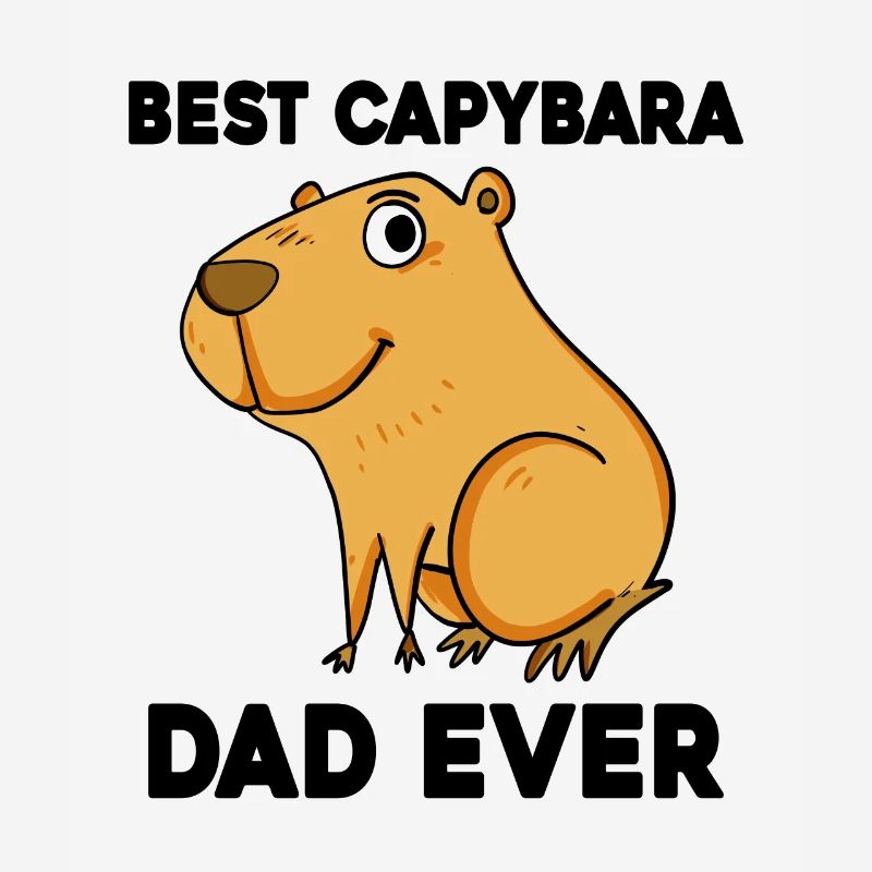 Capybara Père Capybara Capybara Cochon