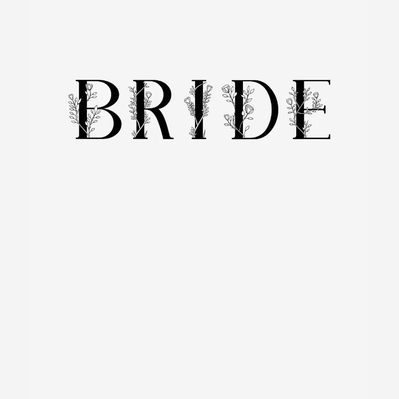 Lettrage de mariée