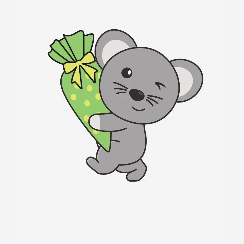 Bye bye Kindergarten Hello School Mouse