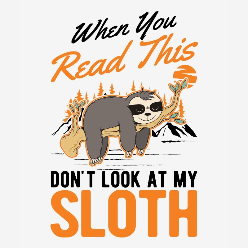 Faultier Geschenk Sloth