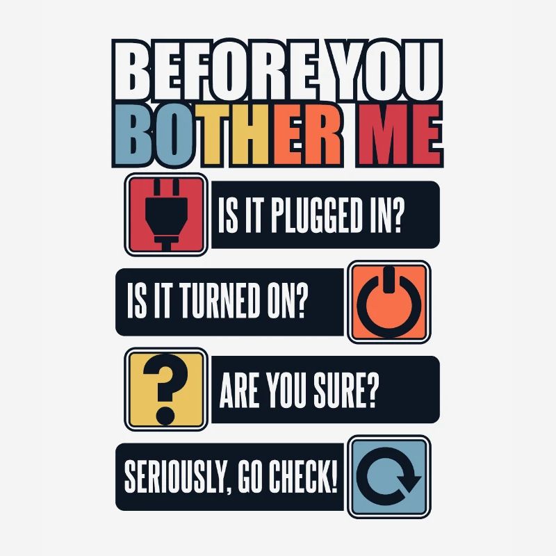 Before You Bother Me Computer Scientist Admin