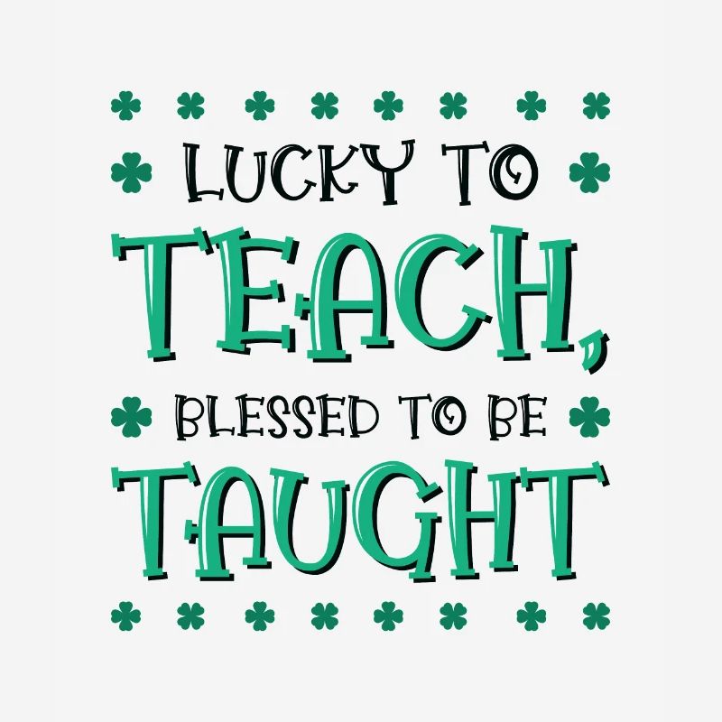 St. Patrick's Day Teaching Lucky Shamrock Clover