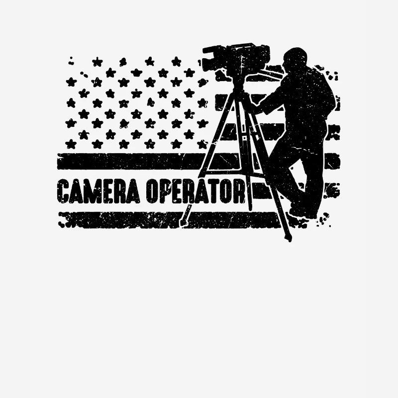 Camera Operator Retro Movie Maker Camera Operators